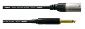 Cordial CCM 5 MP mikrofon kábel 1 XLR male 3-pin -> 1 6.5mm Jack mono